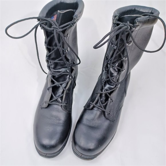 Altama Black Leather Combat Boots Size 6.5/8.5 main image 10